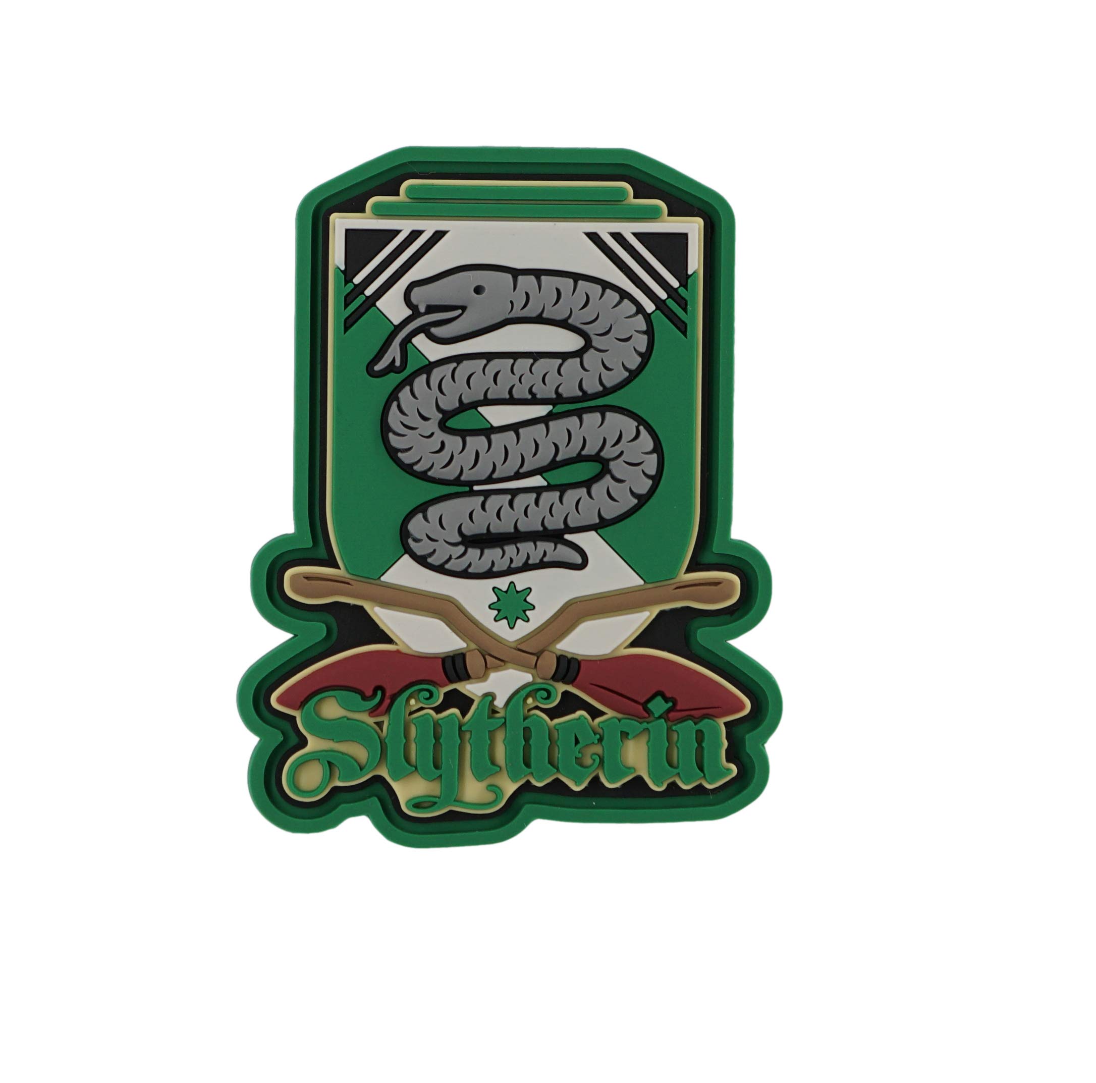 Harry Potter Slytherin Badge Soft Touch PVC Magnet
