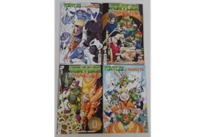 Teenage Mutant Ninja Turtles X Naruto #1-4 VF/NM complete series TMNT (1st Print) ; IDW