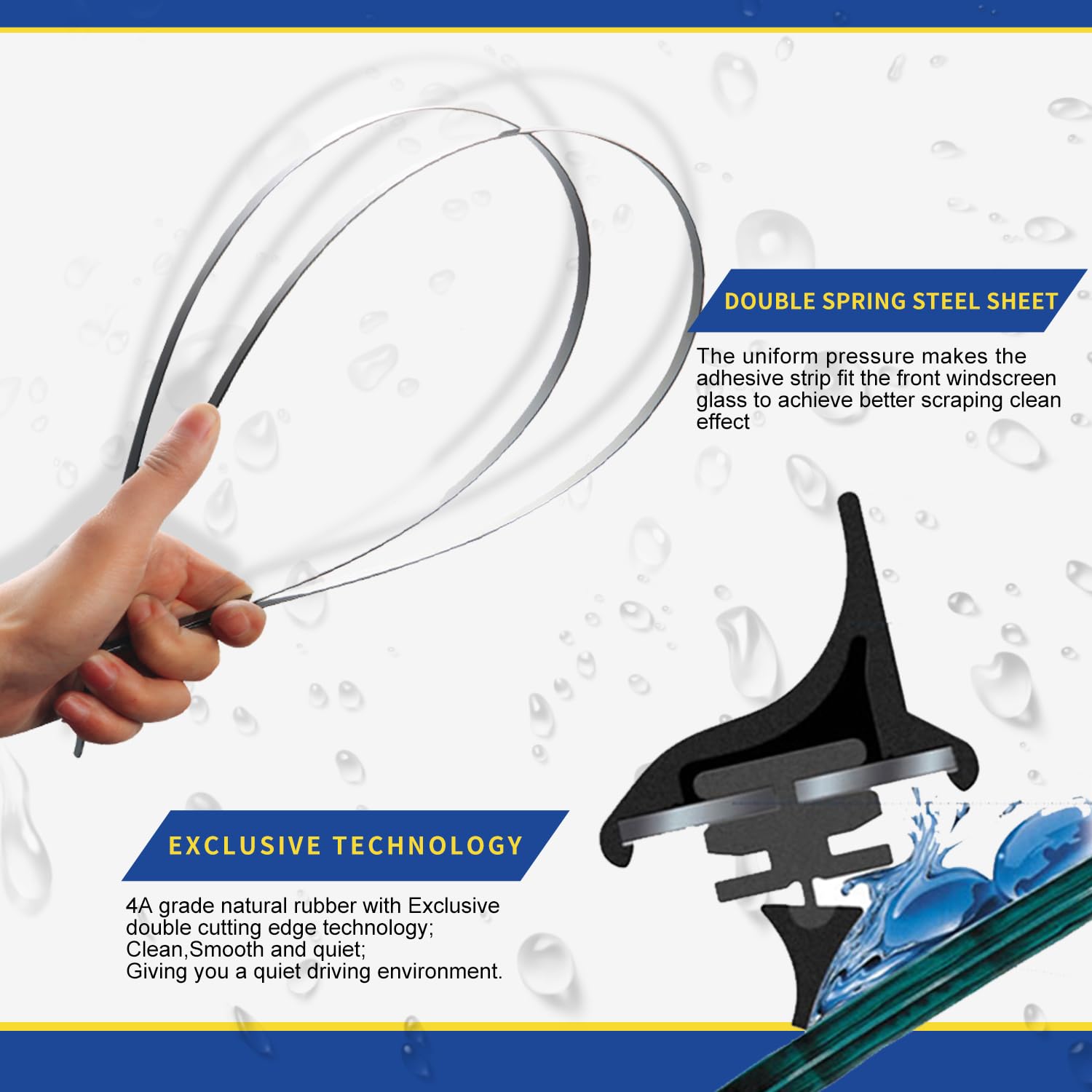 3 wipers Replacement For Scion xB 2008 2009 2010