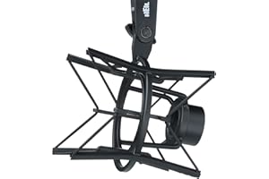 HEIL SOUND Heil’s PRSM Rugged, Professional-Quality Shock Mount for Home or Studio Use, Video Podcast, Broadcast, Audio Podcast