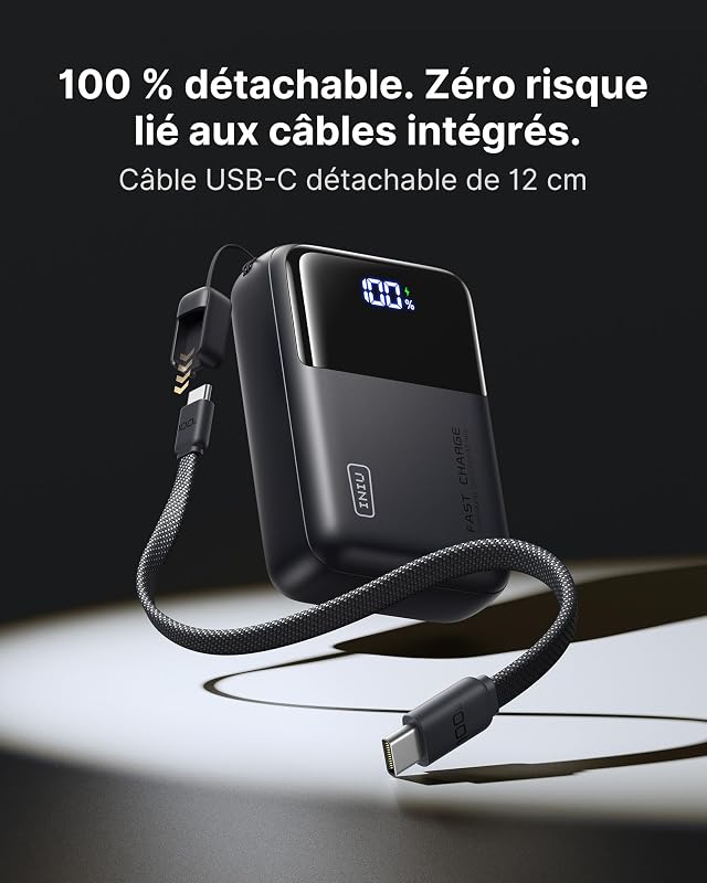 Batterie Externe pour Ordinateur, Petit 100W 25000mAh USB C Power Bank