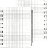 AHGXG Graph Paper Notebook Spiral 2 Pack - Large B5