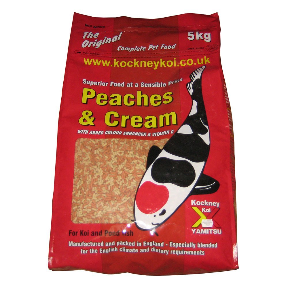 Kockney Koi Peaches & Cream Pond Food 5kg