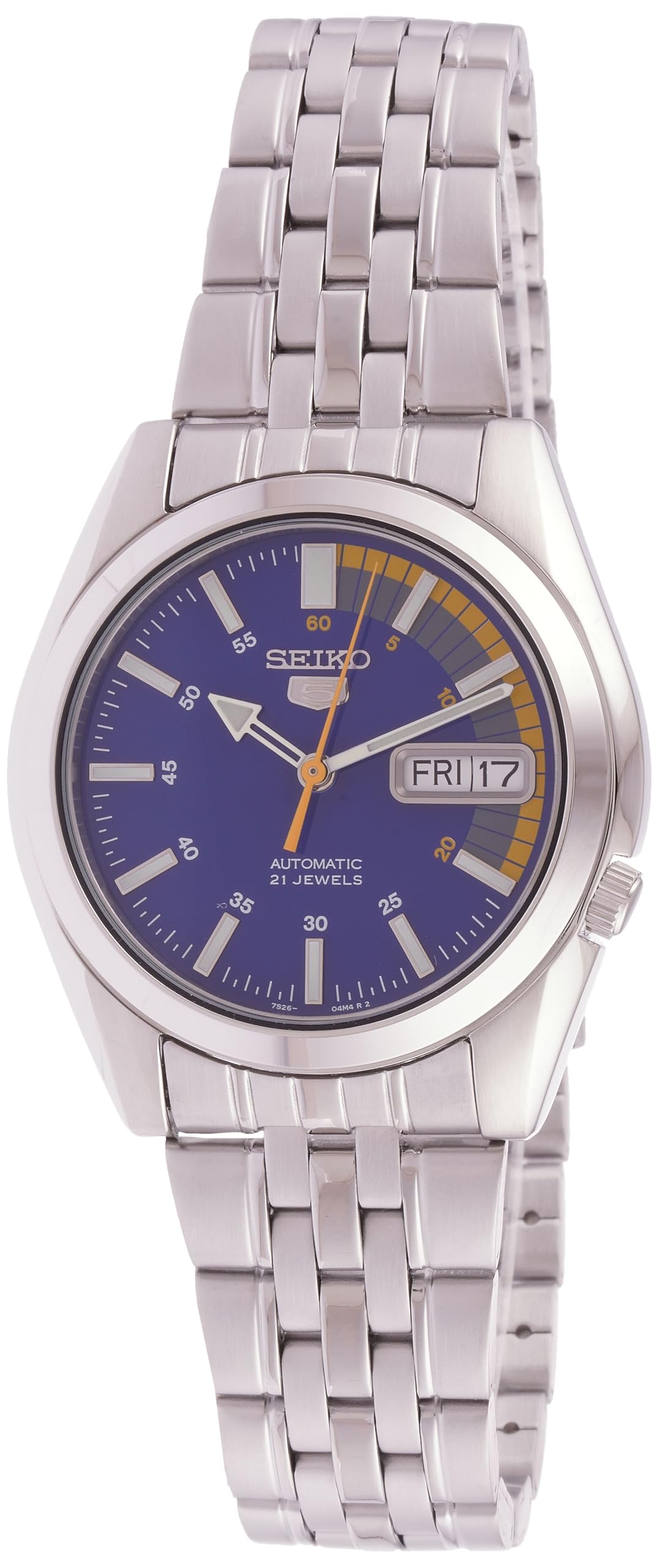 Seiko Men's Analogue Automatic Watch with Stainless Steel Bracelet – SNK371K1