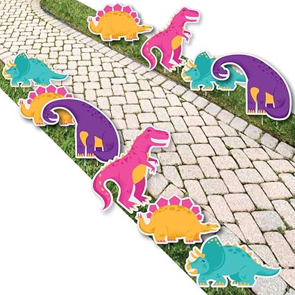Amazon Com Roar Dinosaur Girl T Rex Triceratops Stegosaurus