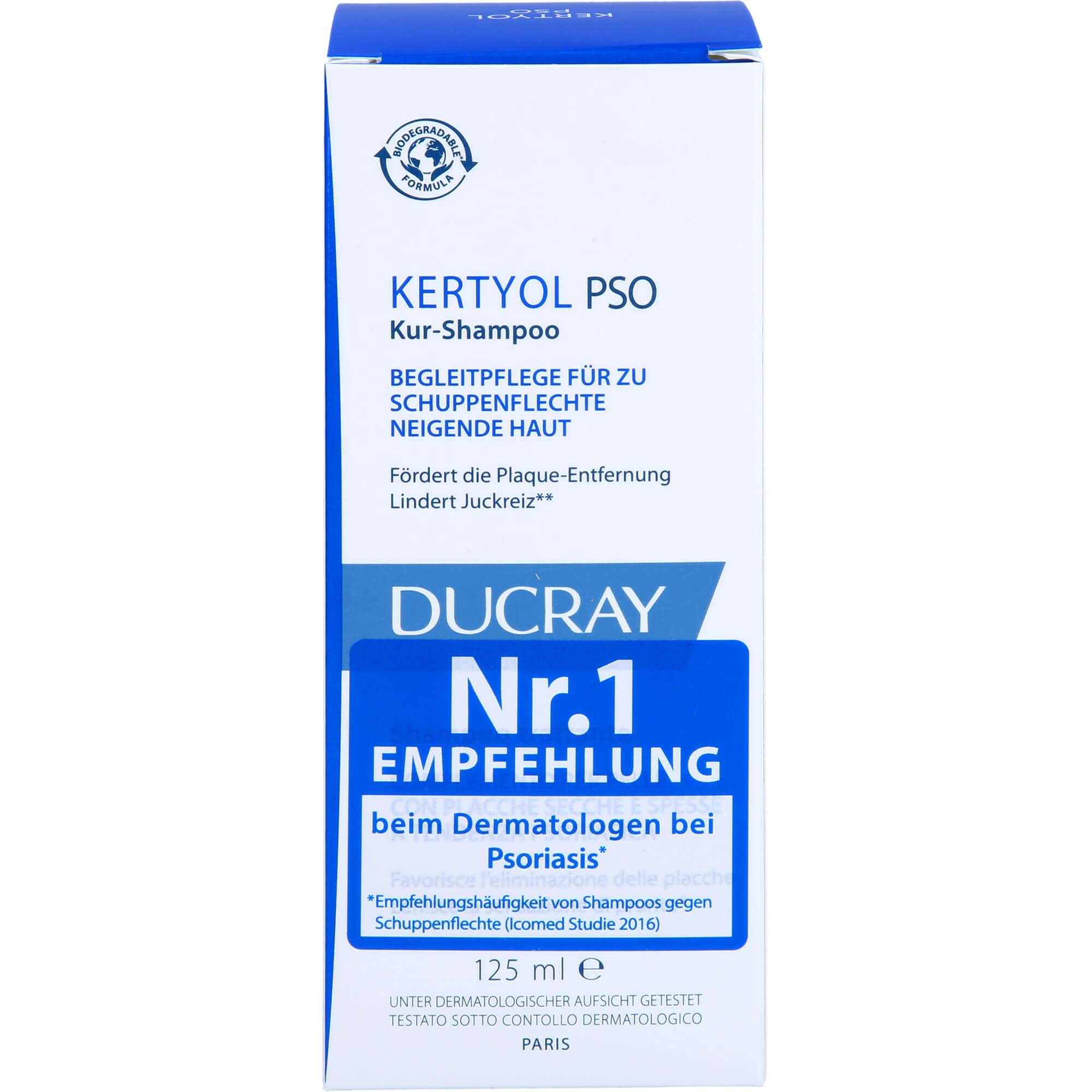 Ducray Kertyol P.S.O Rebalancing Treatment Shampoo 200ml