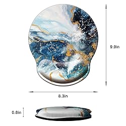 Mouse Pad with Wrist Support, Ergonomic Mouse Pad