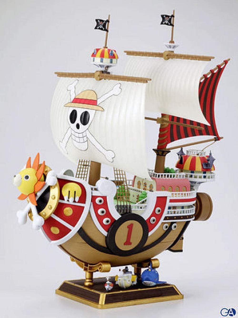 Yooped One Piece Model Two Years Later One Piece Ship Sonny Wanli Sunshine Meri Assembling Toys-B