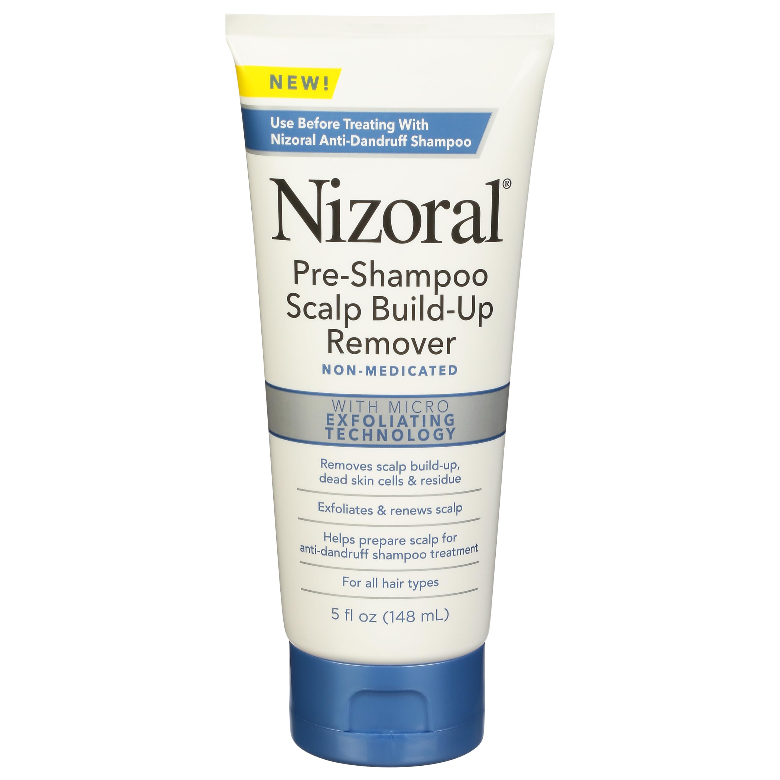 View 1 of **used****Nizoral, Scalp Treatment Pre-Shampoo Scalp Build Up Remover, 5 Fl Oz3pcs