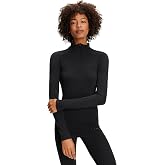 FALKE Women's Wool Tech. Zip Base Layer Top, 1 Piece