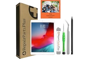 Repair Parts Plus for iPad Air 3-3rd Generation Screen Replacement LCD Display and Glass Touch Digitizer Premium Kit (10.5", 2019, A2152 A2123 A2153 A2154) + Tools + Adhesive - White