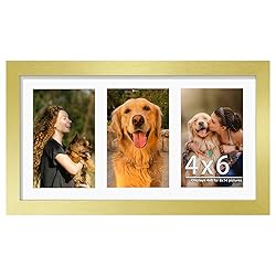 DUENPY 8x14 Collage Picture Frame 4x6 Collage