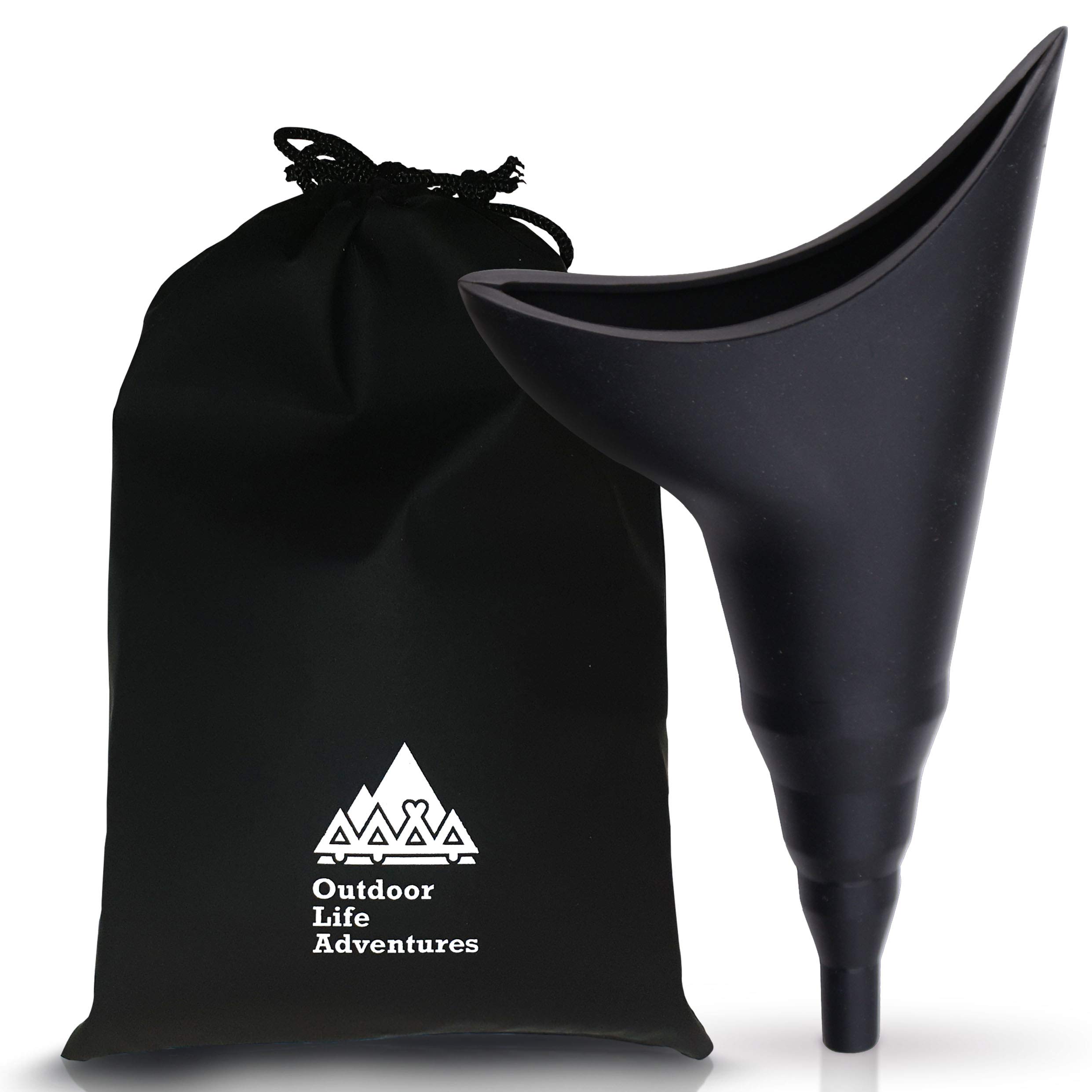 Outdoor Life Adventures Portable Female Urination Device Black
