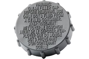 LDCRE BRFC19 Brake Fluid Reservoir Cap Replacement for Ford for F-150 （1997-1999、2009-2013）,Expedition（1997-2002、2007-2017）,Lincoln,Navigator（1998-2002 2007-2017）, Master Cylinder Filler Cap