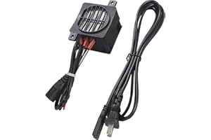 PTC Fan Heater 110V 200W Electric Ceramic Energy Saving Constant Temperature Thermistor Insulation Air Auto Car Heating Element Tools with Power Cord for 3D Printer Humidifier, PTCYIDU