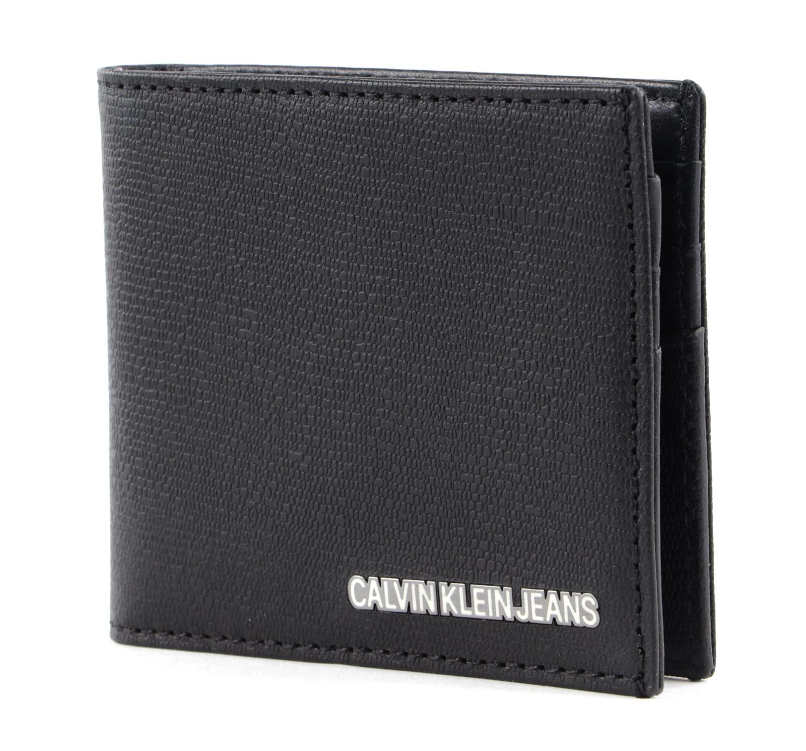 Calvin Klein Plaque INST Billfold 6CC W/Clip