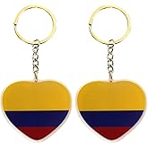 JAVD Colombia Flag Keychain- 2 Pack