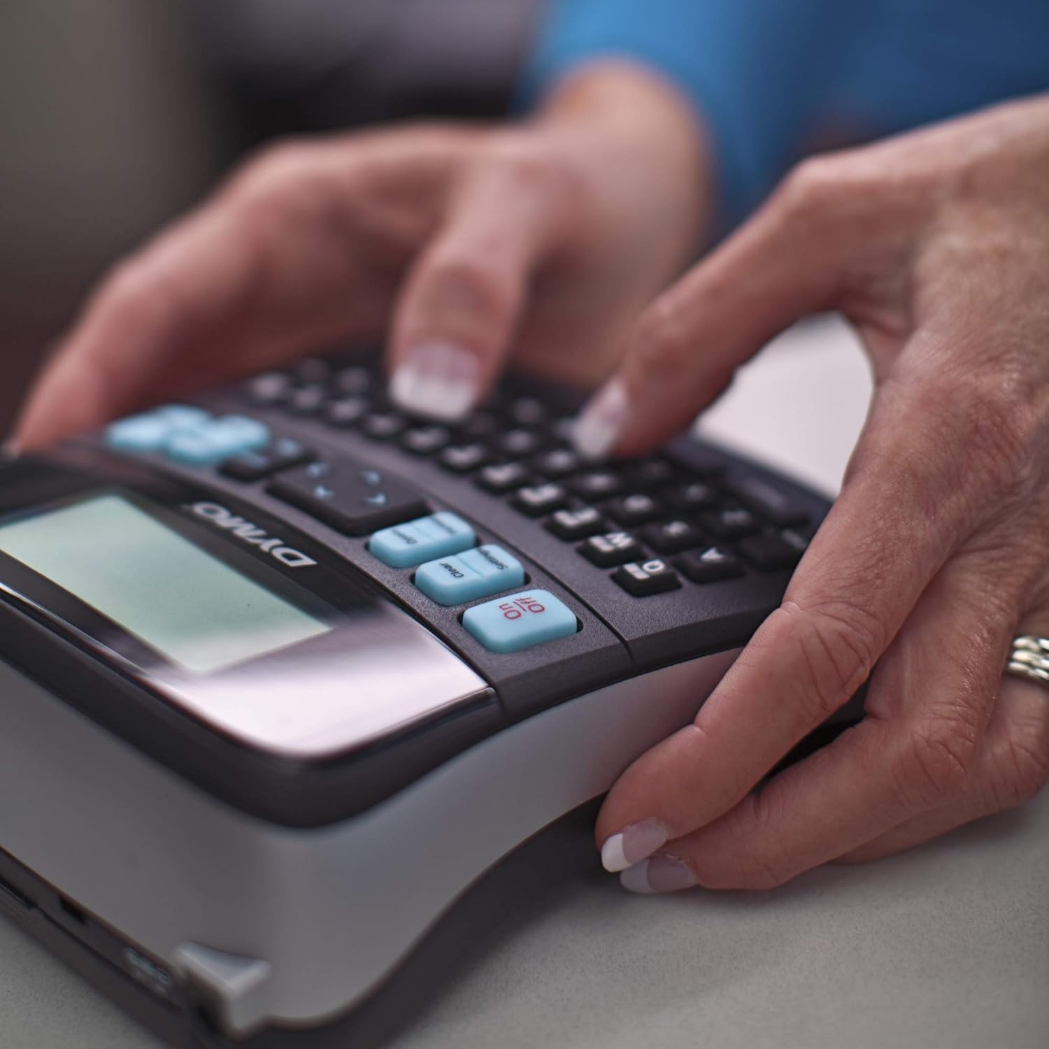 DYMO Desktop Label Maker | LabelManager 210D All-Purpose Portable Label Maker, Easy-to-Use, One-Touch Smart Keys, QWERTY Keyboard, Large Display, For Home & Office Organization : Printer Labels : Electronics