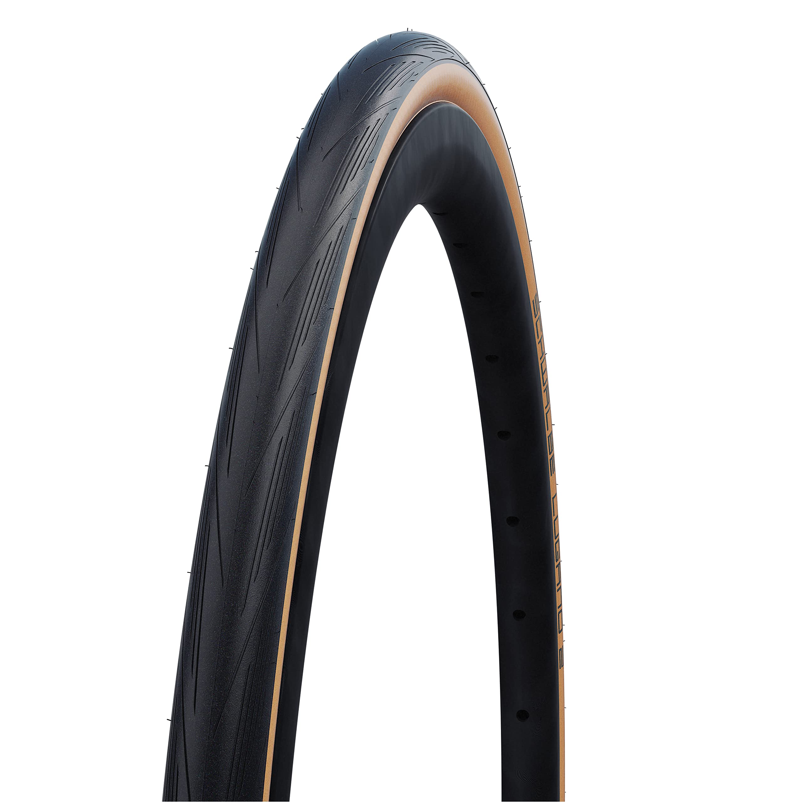 Schwalbe 706290 - tire lugano ii 700x25 k-guard rigida negro/beige 25-622