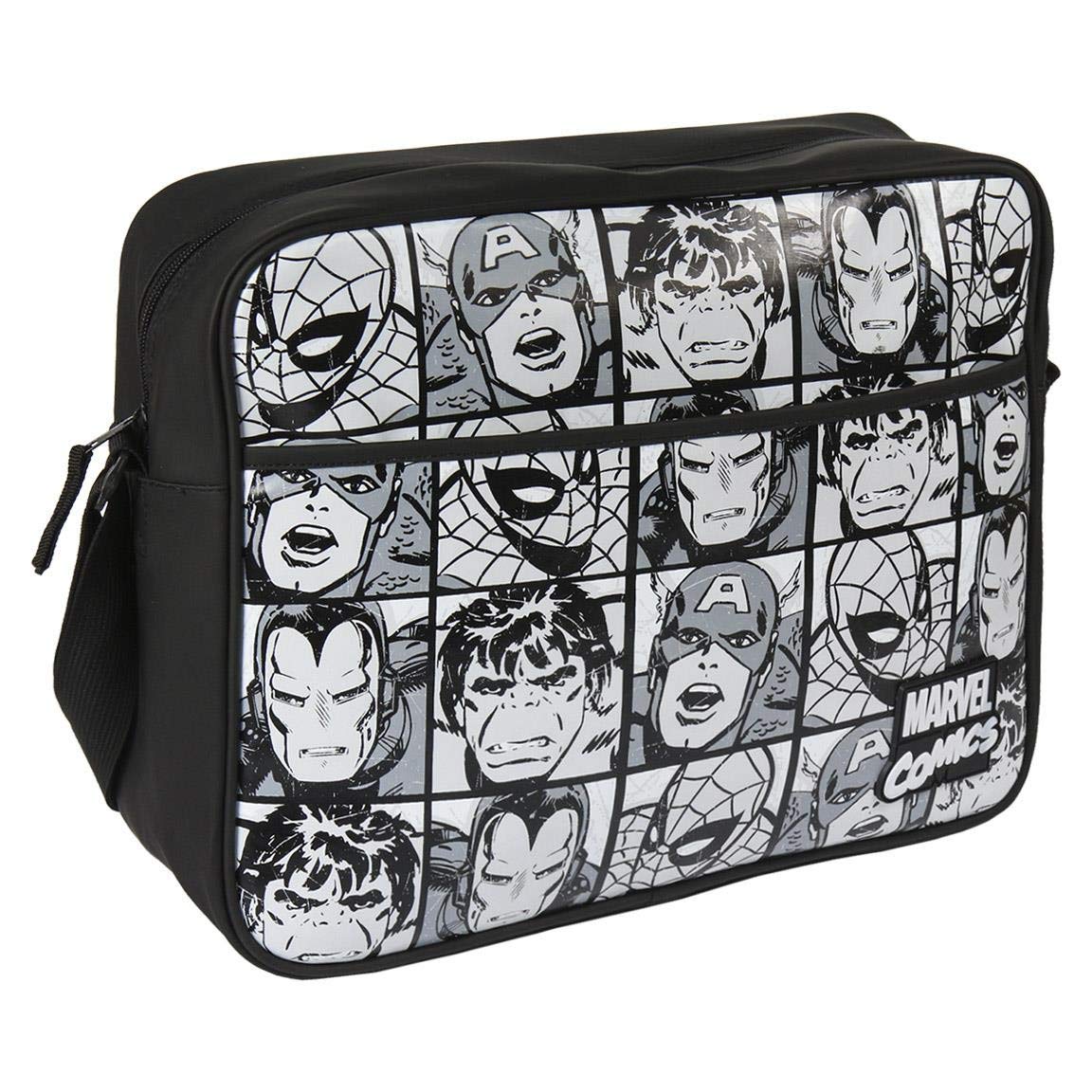 CERDÁ LIFE'S LITTLE MOMENTS 2100002796, Avengers, Backpack, Girls, Black (Black), 11 x 30 x 36 cm (W x H x L), Black (Black)