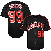 TKJPYWYH Men's Ricky Vaughn 99 Movie Baseball Jersey,90s Hip Hop Clothing Stitched Sports Fan Shirt Jersey Navy Grey White