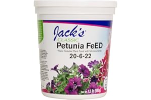 J R Peters Inc 52624 Jacks Classic No.1.5 20-6-22 Petunia Feed