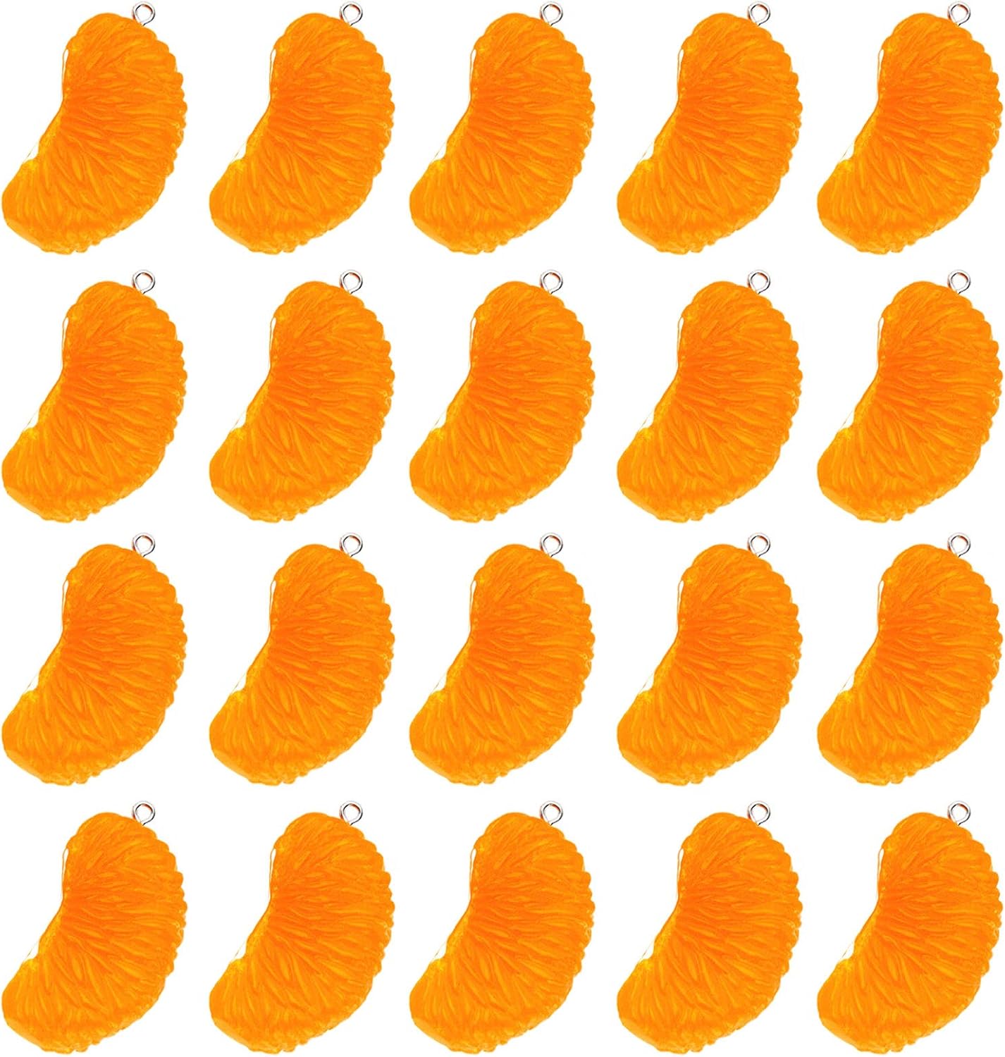 DIYstore 20 Pcs Resin Vegetables Charms Fruit Charms Pendant for Earrings Bracelets Necklace Keychain DIY Making Jewelry Making Accessories