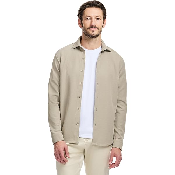 saks off fifth dress shirts Saks Fifth Avenue COLLECTION Short-Sleeve Linen Shirt