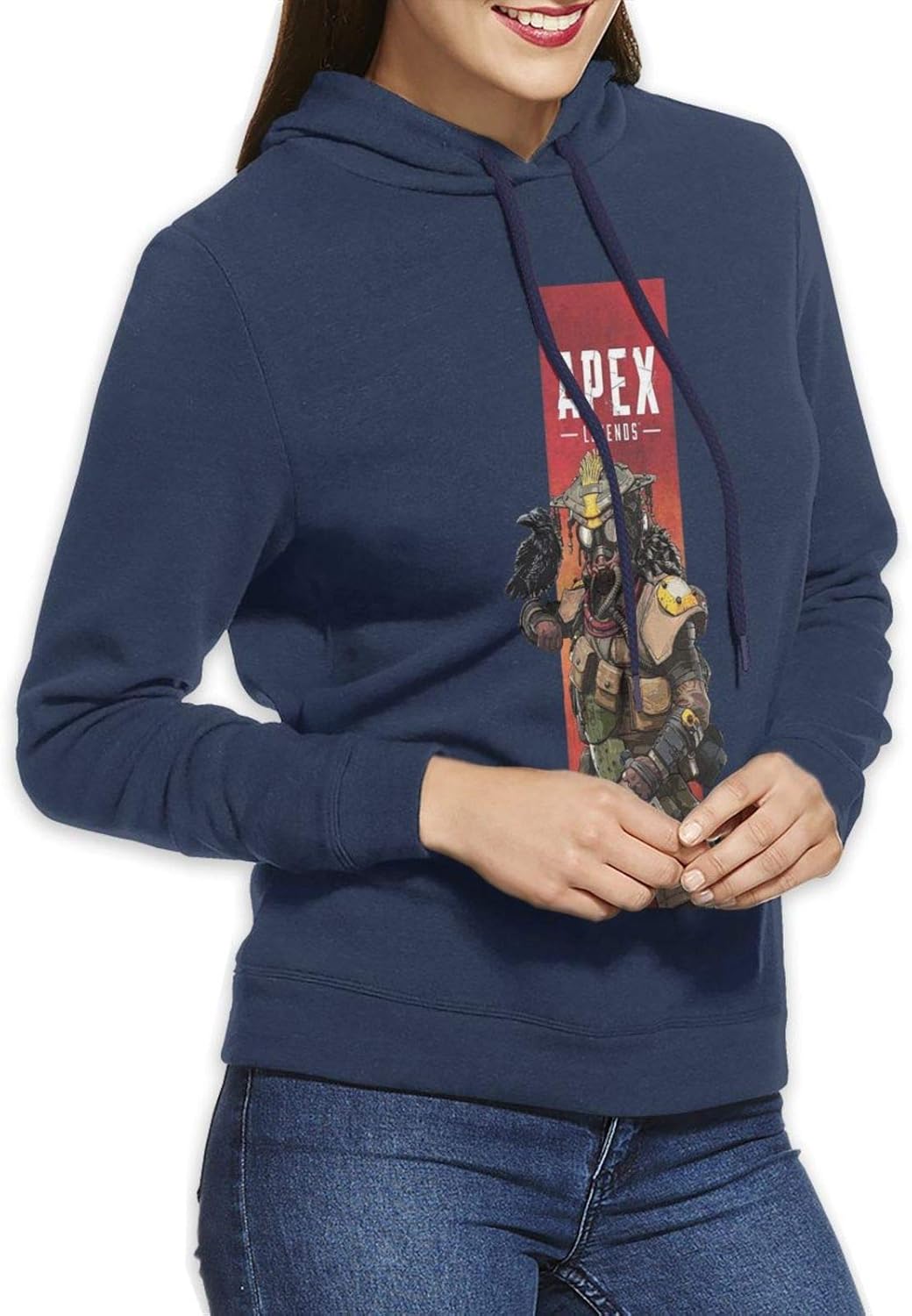 Amazon.com: LWJKI Women Apex Legends Sweater Navy Small Stylish: Clothing