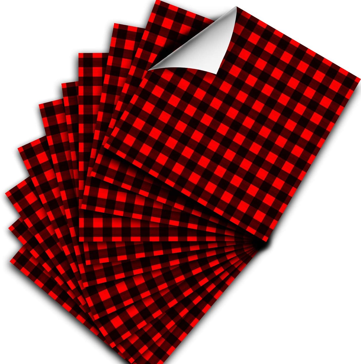 Buffalo Plaid Craft Vinyl (3)