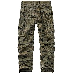 Men's BDU Casual Military Pants, Tactical Wild Army