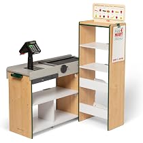 Sharplace Panier De Courses Avec Poignée - Multifonction En Fer Portable Pour Supermarché, Aliments, Jouets Et Rangement