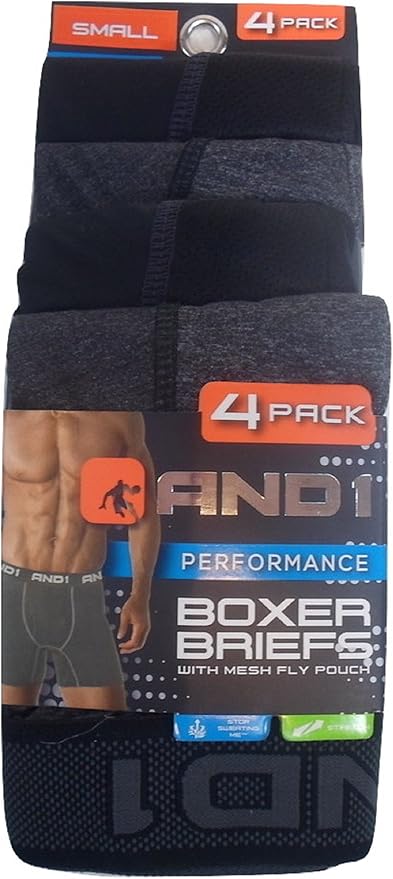 and1 performance boxer briefs