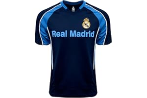 ICON SPORTS Boy's Real Madrid Performance Jersey, Youth Sizes Licensed R. Madrid Shirt