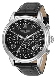 I By Invicta Men's 90242-001 Chronograph Black Dial