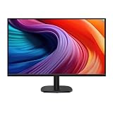 Amazon Basics 27 Inch Monitor, FHD 1080P, 100Hz, IPS, Built-in Speakers, VESA Compatible, USB Ports, Black