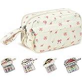 Bluboon Big Capacity Pencil Case Pencil Pouch Pen Case School Supplies Cute Pencil Box Pencil Bag for Teen Girls Boys Women Man