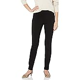 Rafaella Womens Solid Supreme Stretch Pant with Pull-on Waistband