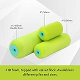 Axus Decor Lime Wood Finishing Mini Roller Sleeves 4 Inch Pack of 10 view 6