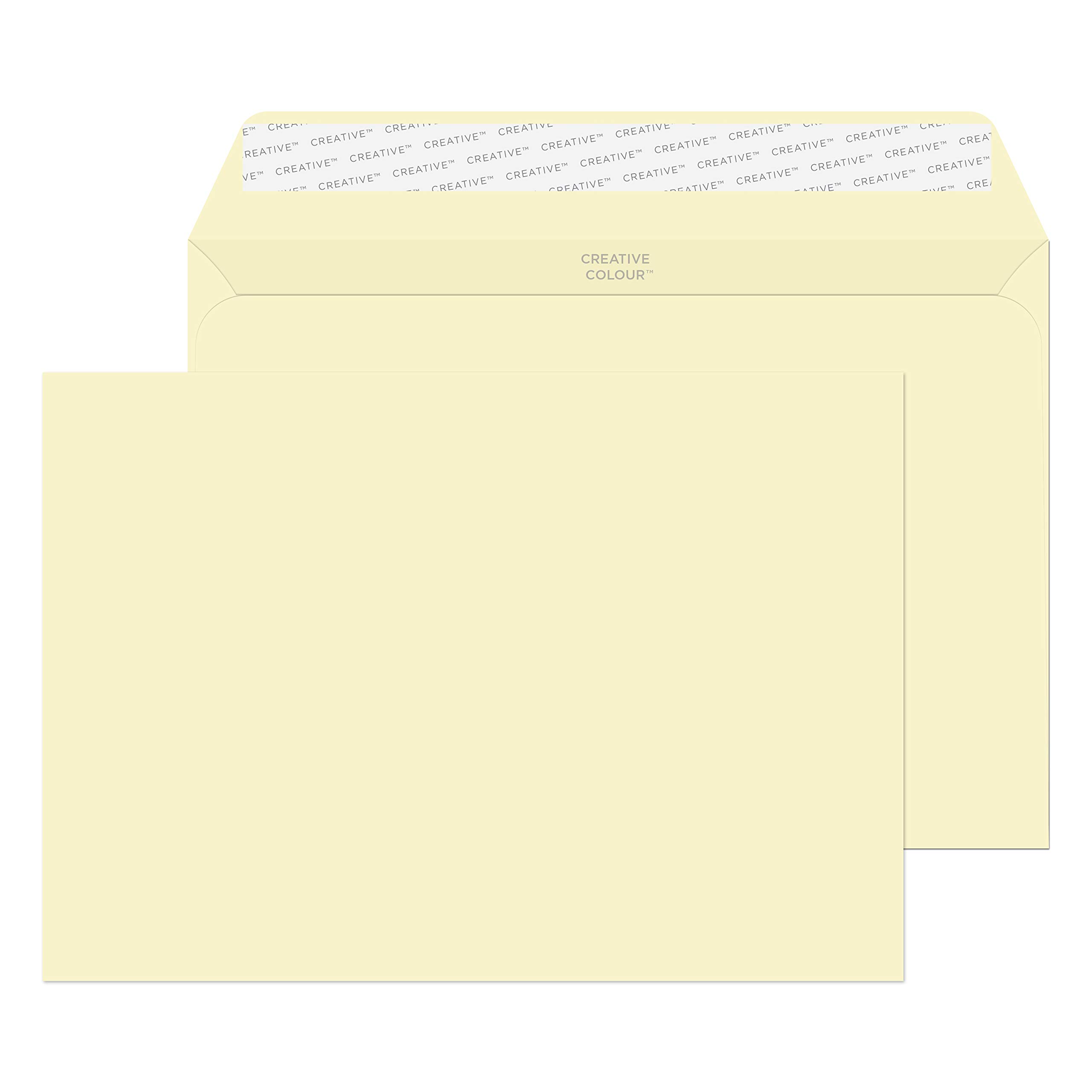 Blake Creative Colour C5 162 x 229 mm 120 gsm Peel & Seal Wallet Envelopes (352) Soft Ivory - Pack of 500 — image 1