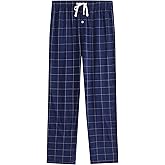 Vulcanodon Mens Cotton Pajama Pants, Lightweight Sleep Pants for Men
