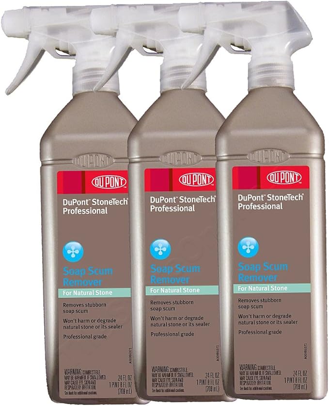 3 Pack Dupont Professional Soap Scum Remover for Natural