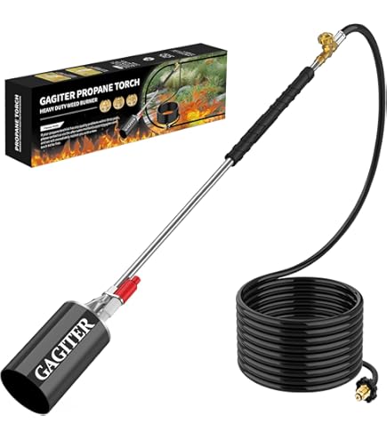 Amazon.com: Forney 1723 Uni-Flame Weed Burner, 500,000 BTU