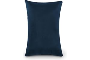 Wuronsa Tiny Pillow, Mini Small Pillow for Travel, Dogs, Cats, Mini Pillows Support for Neck, Wrist, and Knee, Travel Pillow and Small Decorative Pillow(1pc Denim Blue)