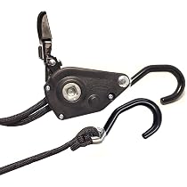 2 Inch X 10 Ft Retractable Ratchet Tie-Down Kit