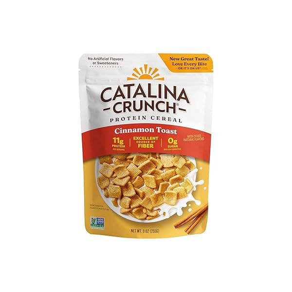 CATALINA CRUNCH PROTEIN CEREAL | SUGAR FREE BREAKFAST...