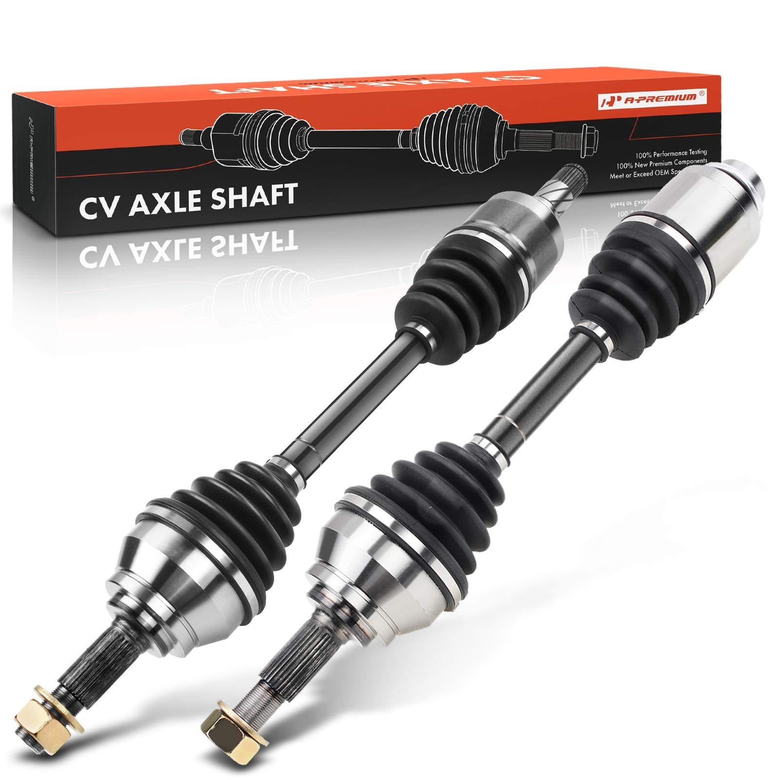 Photo 1 of A-Premium Pair (2) Front CV Axle Shaft Assembly Compatible with Nissan Murano 2006-2007 3.5L, AWD, Driver and Passenger Side