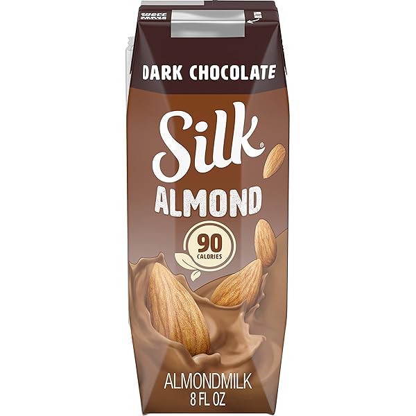 SILK SHELF-STABLE ALMONDMILK SINGLES, DARK CHOCOLATE, DAIRY-FREE, VEGAN,...