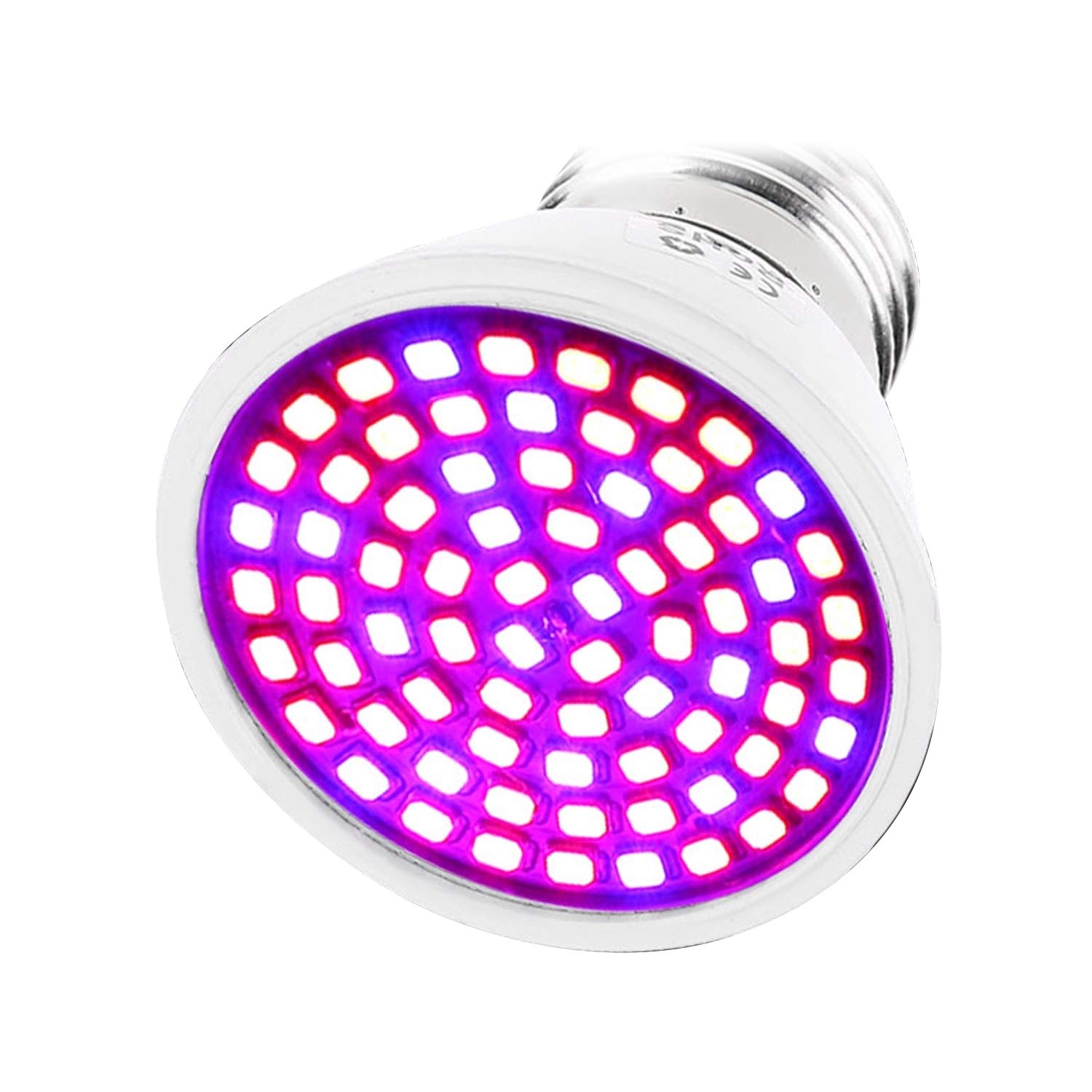 eecoo LED Grow Light Bulb, Plant Grow Lamp 220V E27 120 Wide Beam Angle for Indoor Plants Veg Seedling Growing and Flowering,Red
