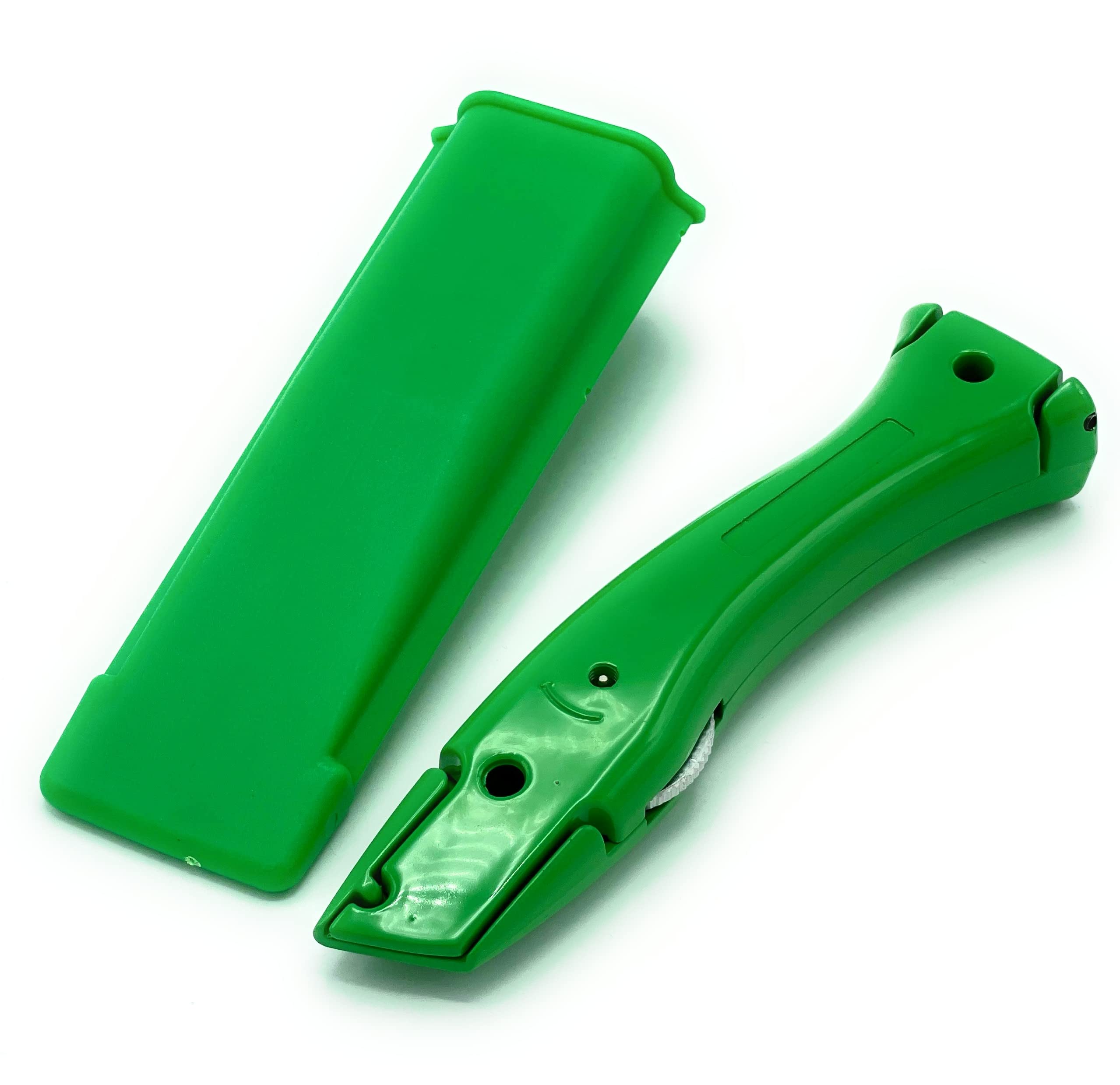 TradeUnderlay Green Knife Carpet Fitter Economy Tool with Holster